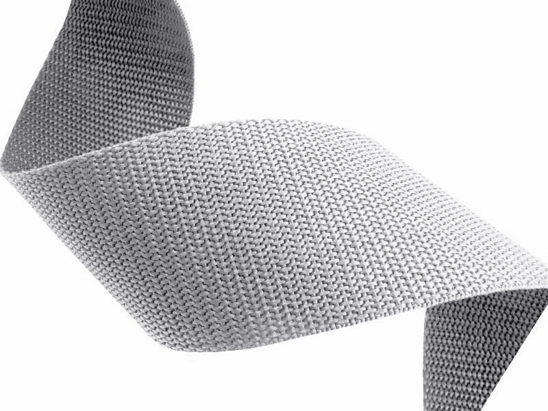 Tragband pp 50 mm / 1,3 mm hellgrau 132 50 lm