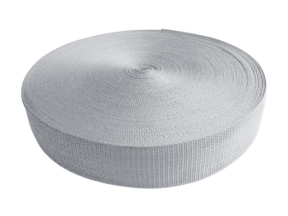 Polypropylene carrier tape 50 mm / 1.3 mm light grey (132)