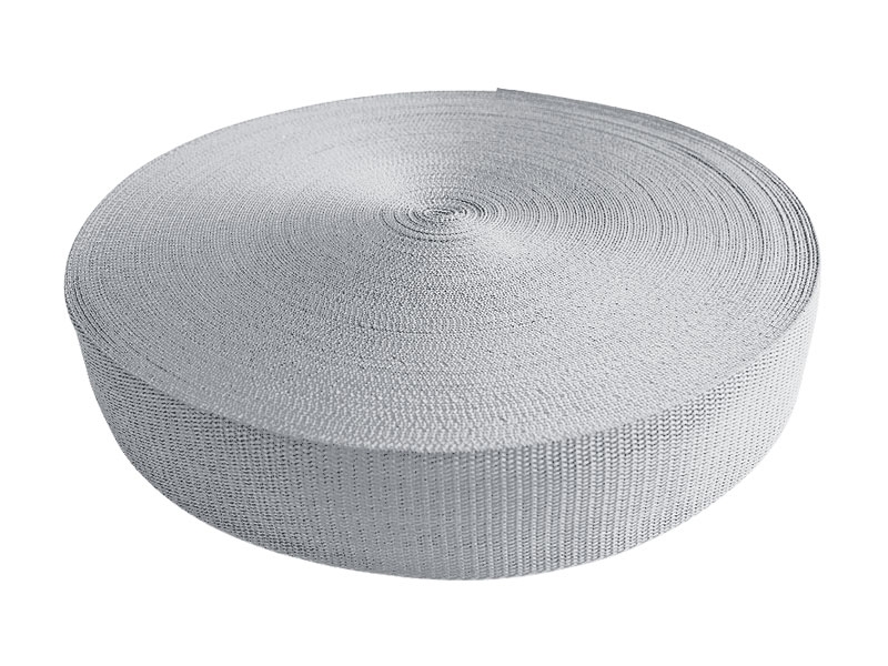 Taśma nośna polipropylenowa  50 mm / 1,3 mm jasnoszara (132)