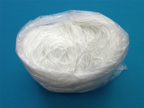 Sznurek elastyczny  3 mm (501) biały poliestrowy 2,54 kg - ok. 2109m