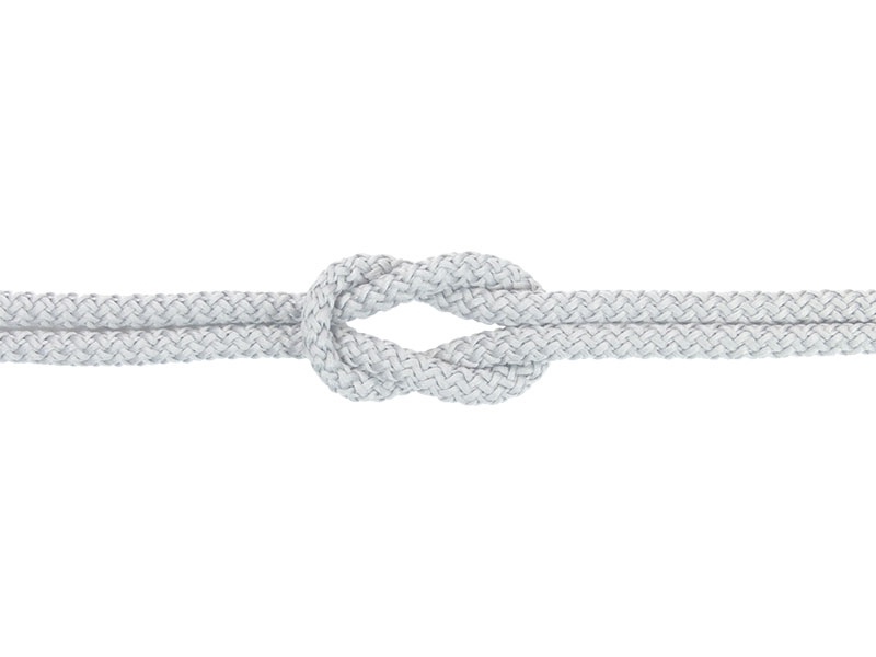 Sznurek poliestrowy  6 mm biały (501)