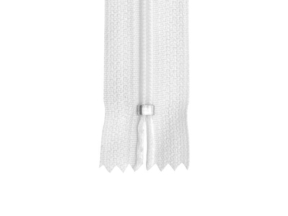 Spiral zip 3 non separable non lock 60 cm (501) white