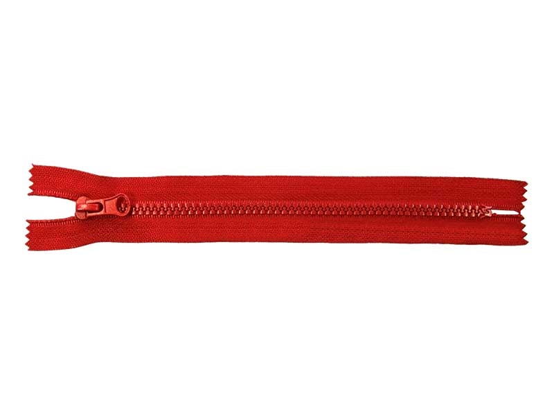 REIßVERSCHLUSS 5 NICHT TEILBAR 20 cm  (171) ROT 50 ST.