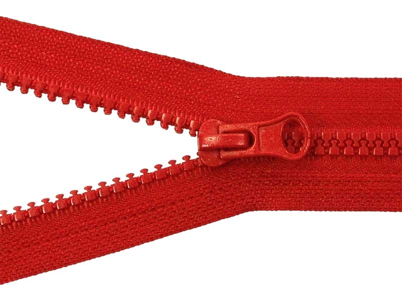 REIßVERSCHLUSS 5 TEILBAR 40 cm (171) ROT 50 ST.