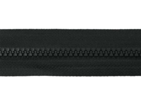 Zamek błyskawiczny kostkowy 5 rozdzielczy 40 cm auto lock  (301) grafitowy