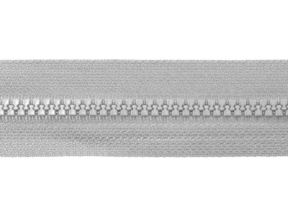 Zamek błyskawiczny kostkowy 5 rozdzielczy 50 cm auto lock  (336) jasnoszary