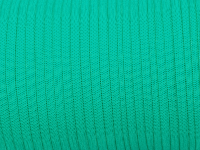 Flachgestricktes Gummiband 7 mm Polyester (533) mint