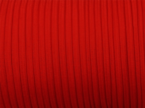 Flat knitted elastic band 7 mm polyester (171) red