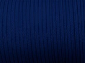 Plochá pletená gumička 7 mm polyester (220) chrpově modrá