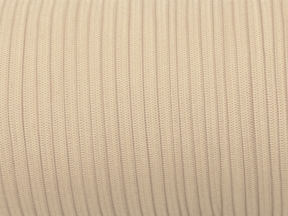 Plochá pletená gumička 7 mm polyester (101) béžová