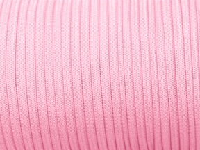 Plochá pletená gumička 7 mm polyester (552) světle růžová