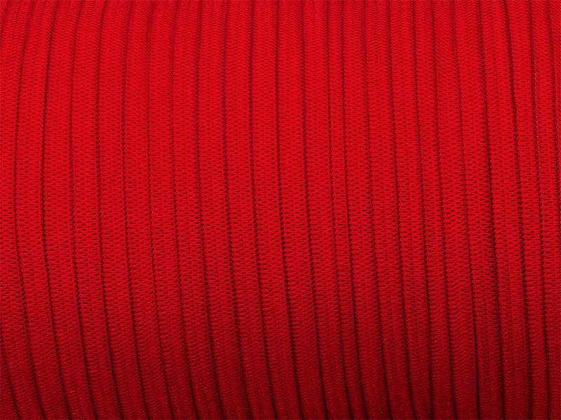 Flat knitted elastic band 7 mm polyester (516) pink
