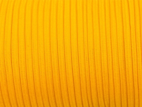 Flat knitted elastic band 7 mm polyester (504) yellow