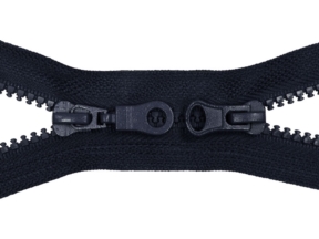 Zamek błyskawiczny kostkowy 5 rozdzielczy dwusuwakowy 65 cm auto lock (058) granatowy