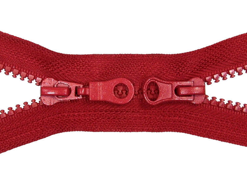 REIßVERSCHLUSS 5 TEILBAR TWO WAYS 70 cm (171) ROT 50 ST.