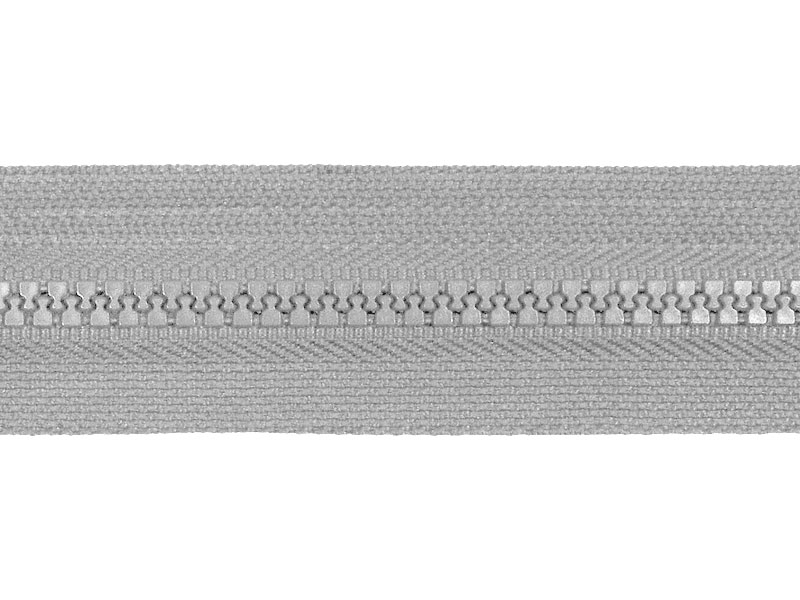 REIßVERSCHLUSS 5 TEILBAR  TWO WAYS 70 cm (336) HELLGRAU 50 ST.