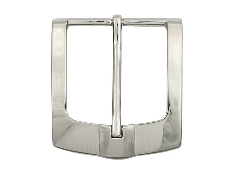 Klamra metalowa do paska 40 mm yp0146 nikiel odlew