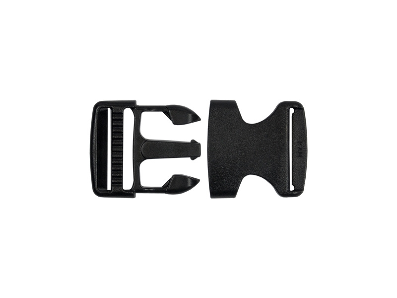 Plastic buckle 25 mm michalina black 100 pcs