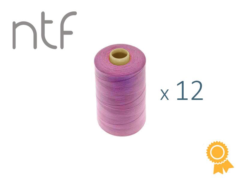POLYESTER THREADS NTF 40/2 LILAC A645 1000 M x 12 PCS.