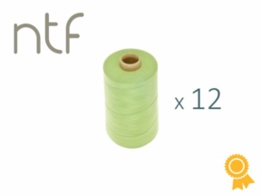Nici poliestrowe NTF 120 (40/2)  pistacjowe A 769 1000 m x 12 szt.