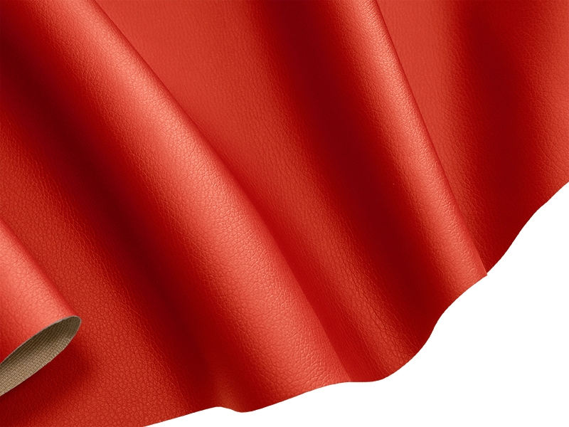 UMĚLÁ KŮŽE SOFT 10A ČERVENÝ 140 CM 1 M
