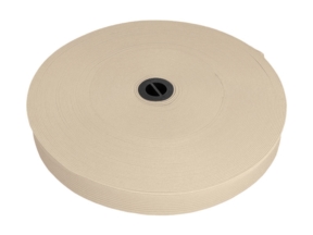 Taśma elastyczna płaska dziana 20 MM poliester (101) beżowa
