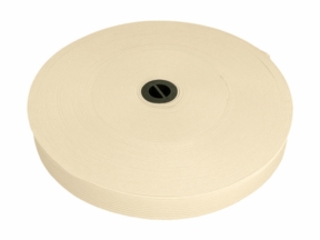 Flat knitted elastic band 20 MM polyester (122) light beige