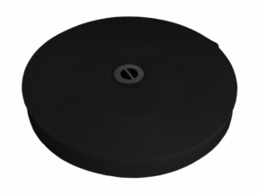 Flat knitted elastic band 20 MM polyester (301) graphite