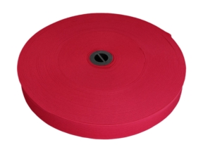 Flat knitted elastic band 20 MM polyester (516) pink