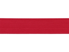 Flachgestricktes Gummiband 20 MM Polyester (516) rosa