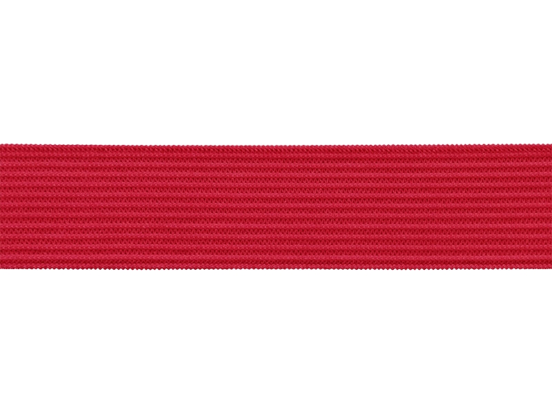 Plochá pletená gumička 20 MM polyester (516) růžová