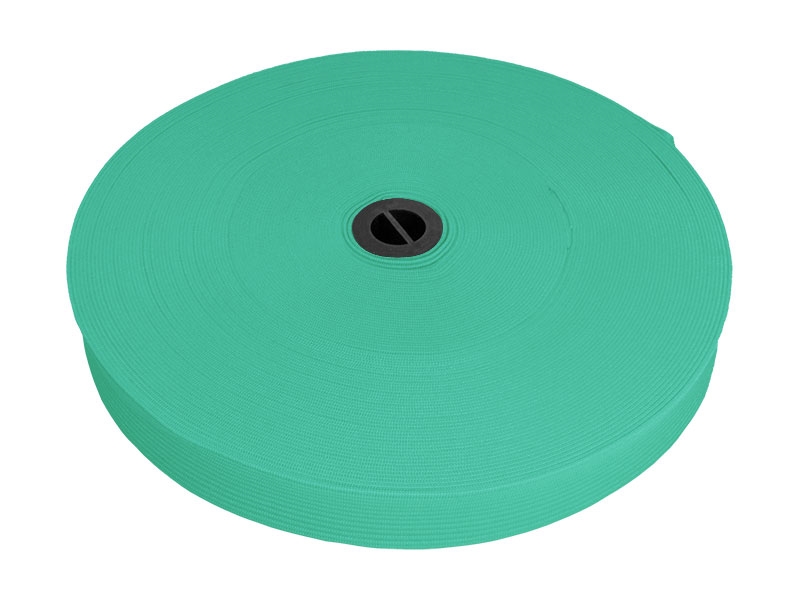 Flat knitted elastic band 20 MM polyester (533) mint