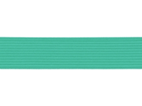 Flachgestricktes Gummiband 20 MM Polyester (533) mint