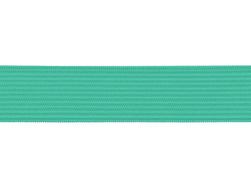 Flat knitted elastic band 20 MM polyester (533) mint
