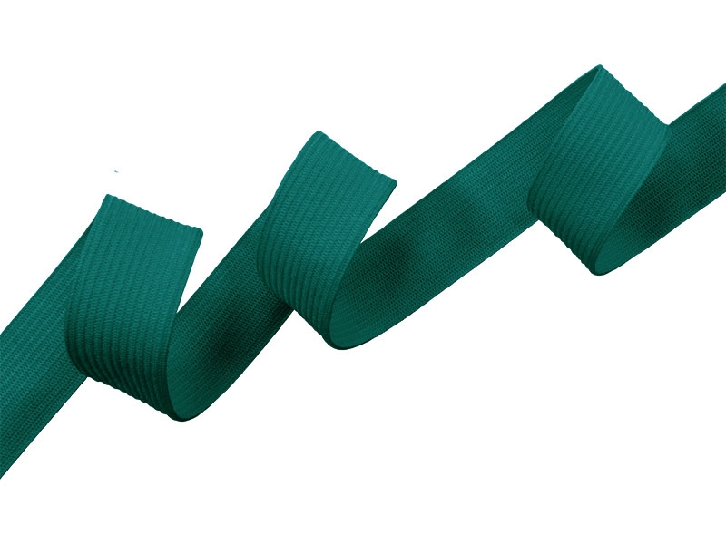 Flat knitted elastic band 20 MM polyester (906) marine