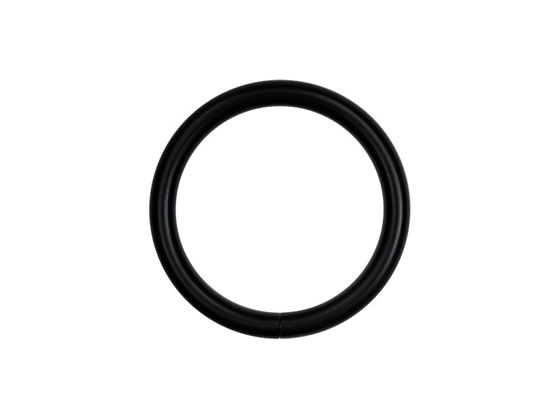 KOVOVÉ KOLEČKO 38/5 MM  ČERNÝ MAT DRÁT 100 KS