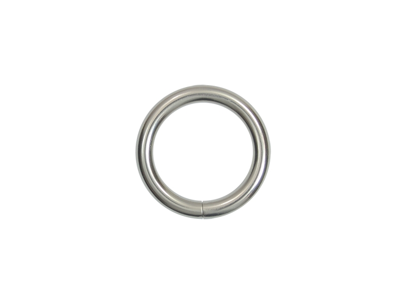 EXTRA MATT METAL RING 25/5 MM MATT NICKEL WIRE 100 PCS