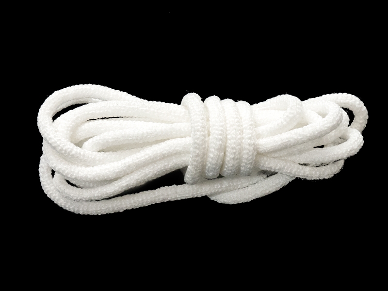 GUMMIKORDEL  2 MM WEIß 501 POLYESTER 1700 LM