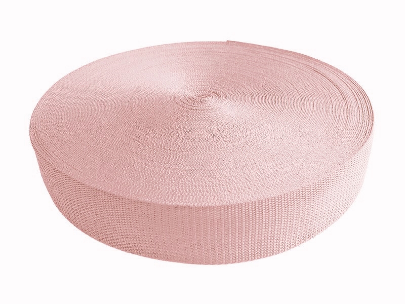 Tragband pp 30 mm / 1,3 mm hellrosa 811 50 lm