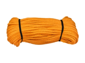 Cotton cord 5 mm yellow (1606)