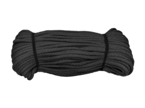 Sznurek bawełniany 5 mm antracytowy (1610)