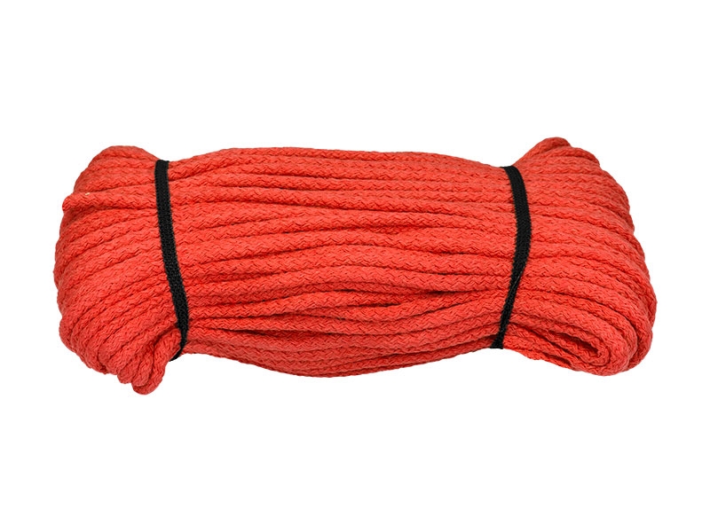 Sznurek bawełniany 5 mm pomarańczowy (1612)