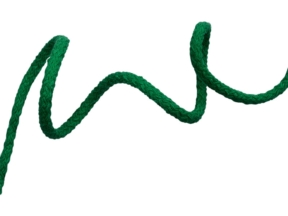 Cotton cord 5 mm green (1615)