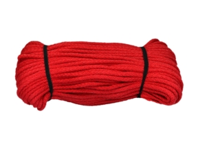 Baumwollkordel 5 mm rot (1621)