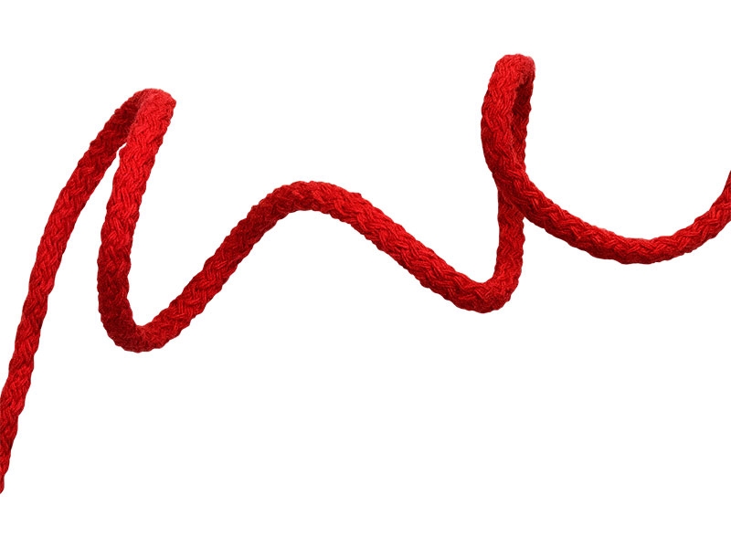COTTON TWINE 1621 RED 5 MM 50 MB