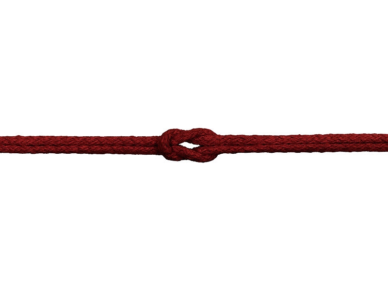 BAUMWOLLE SCHNUR  1622 BORDEAUX 5 MM 50 LM