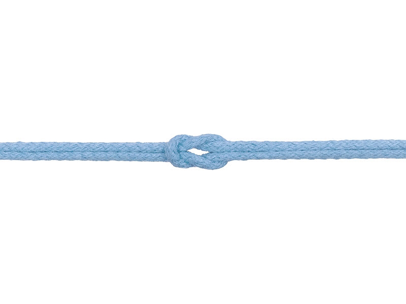 Sznurek bawełniany 5 mm jasnoniebieski (1623)
