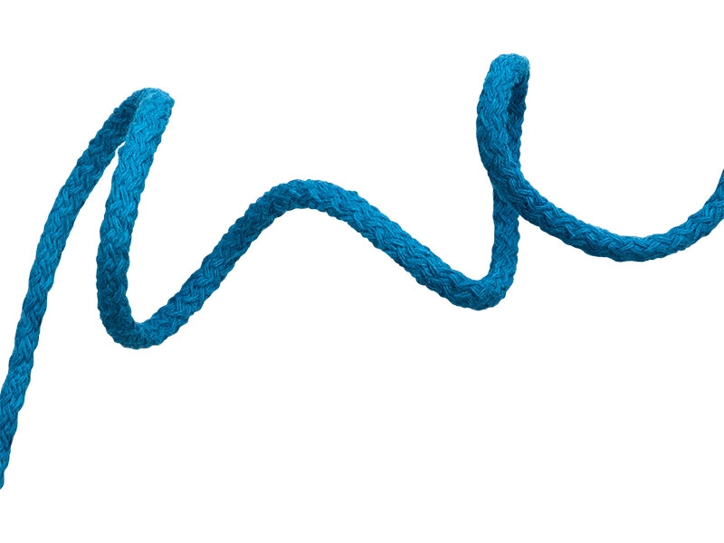COTTON TWINE 1624 TURQUOISE 5 MM 50 MB