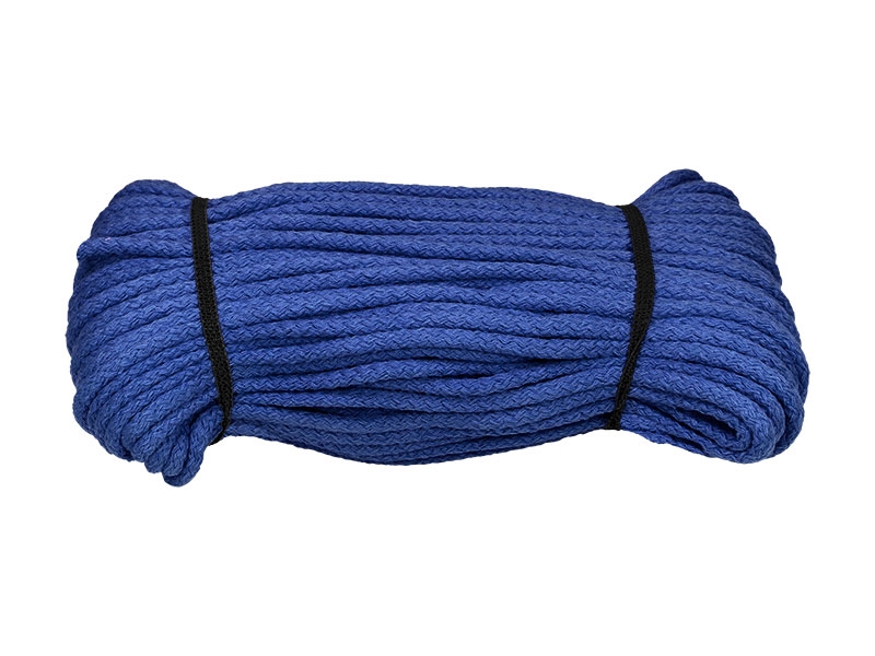 Sznurek bawełniany 5 mm chabrowy (1625)
