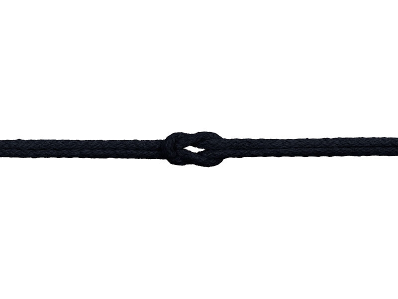 Sznurek bawełniany 5 mm granatowy (1628)